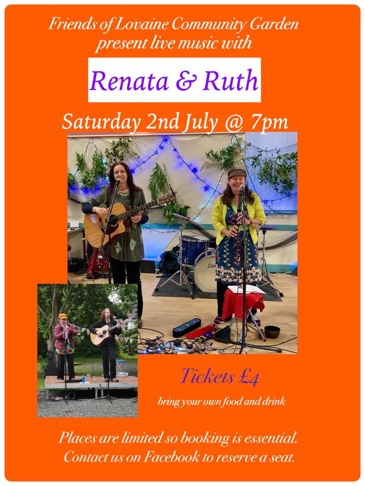 Live Music in the Garden - Renata and Ruth