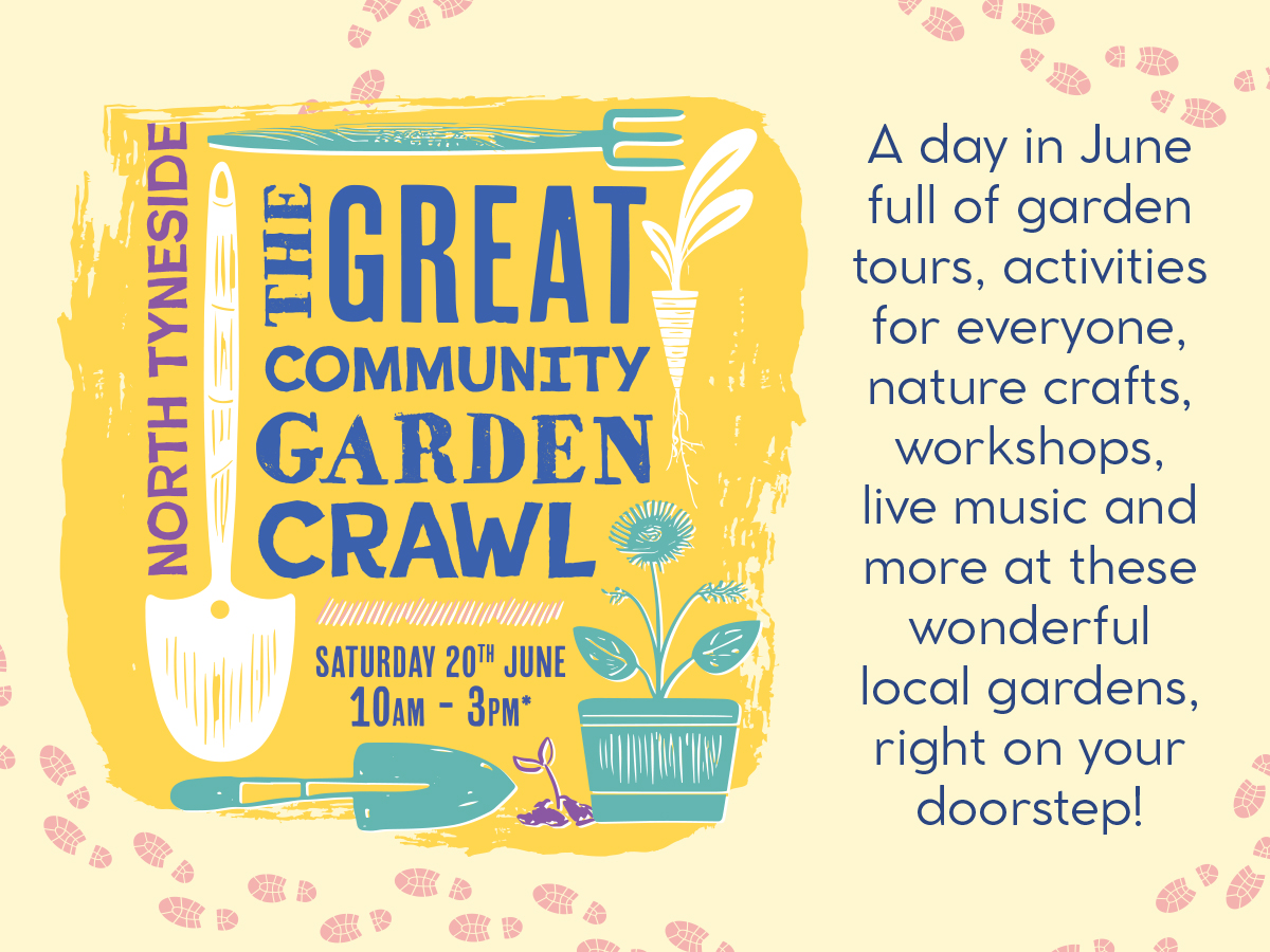 North Tyneside Community Garden Crawl 20 June 2026